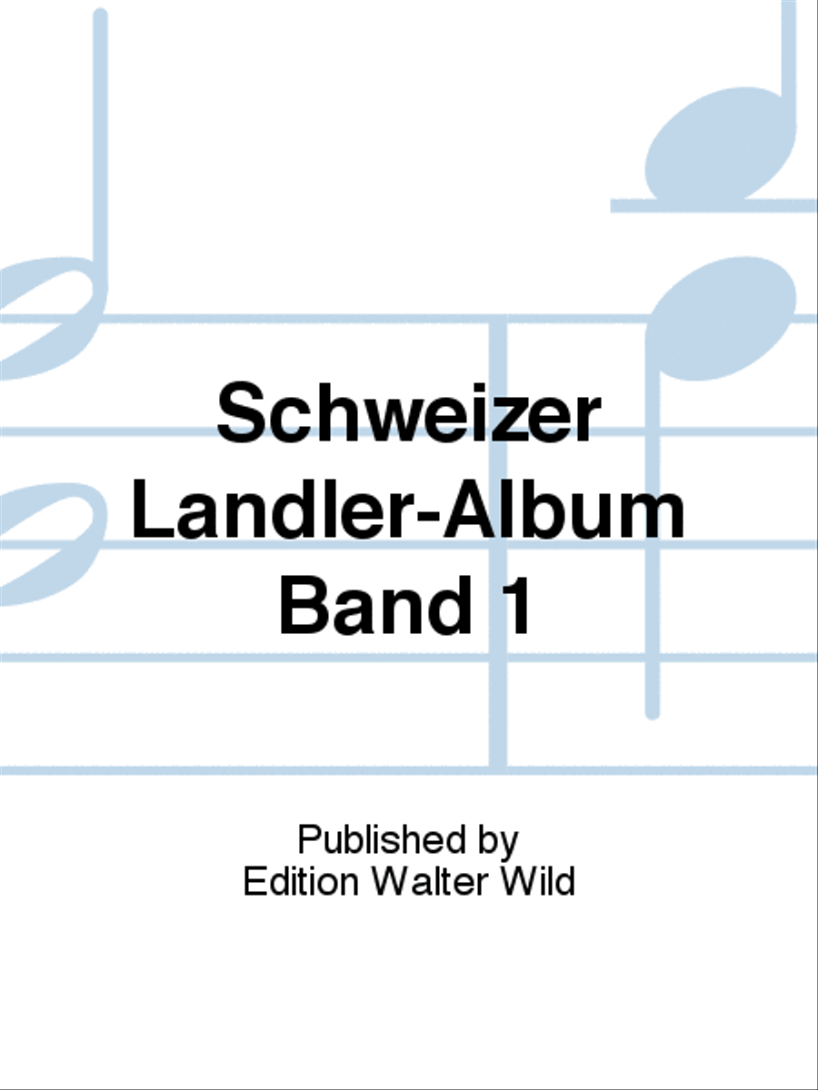 Schweizer Ländler-Album Band 1 Accordion scores gallery preview page 1
