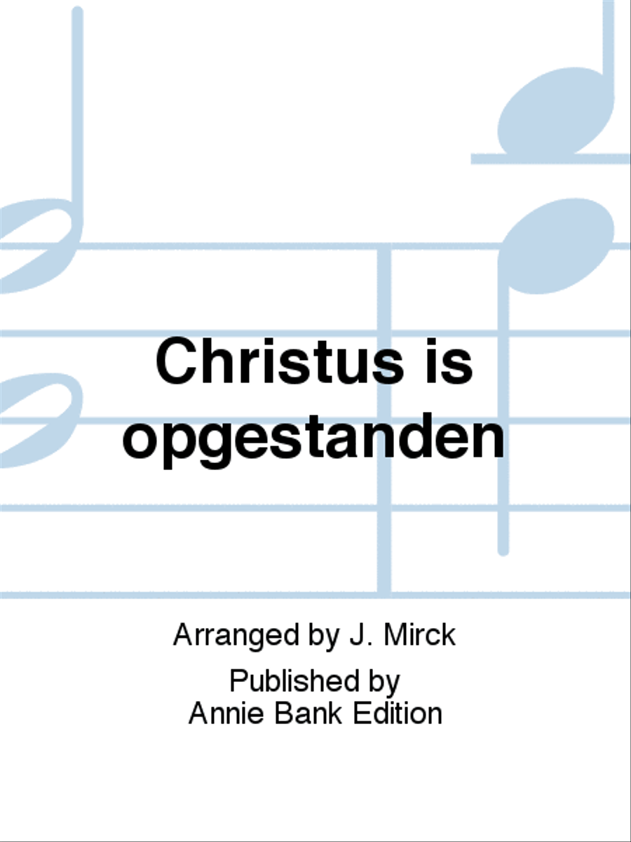 Christus is opgestanden STB scores gallery preview page 1