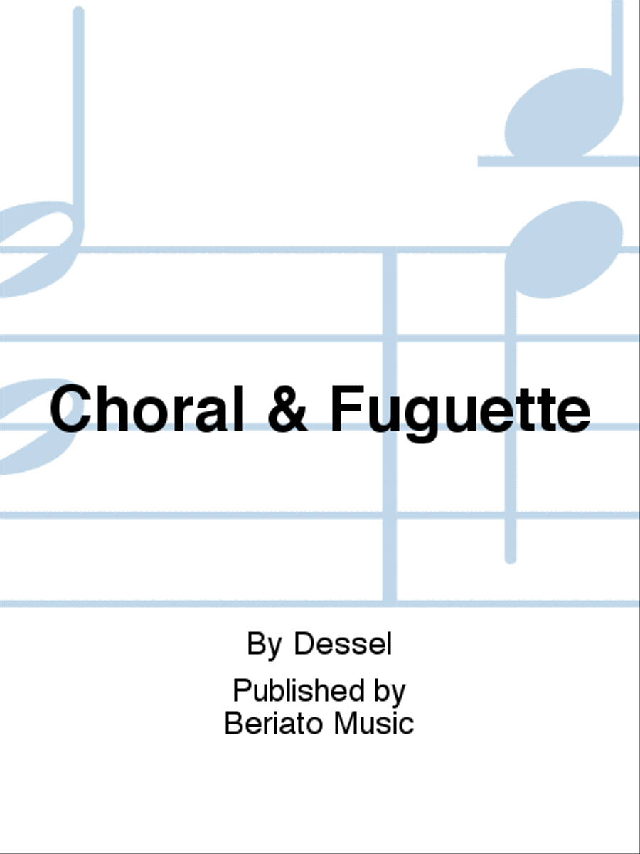Choral & Fuguette Organ scores gallery preview page 1