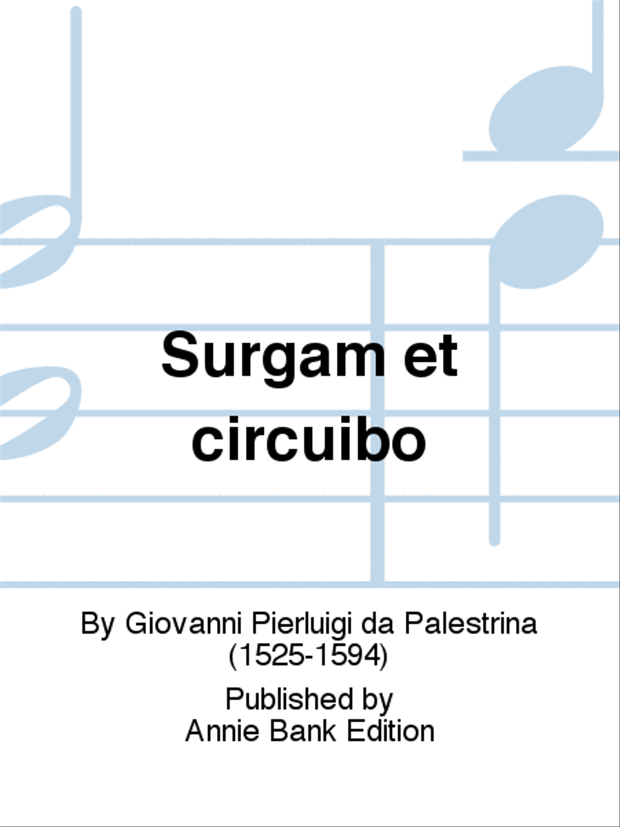 Surgam et circuibo SATTB scores gallery preview page 1