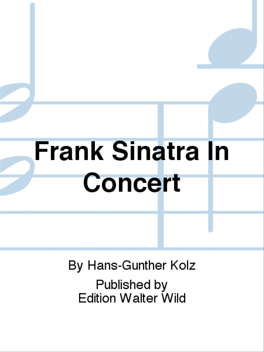 Frank Sinatra In Concert Accordion scores gallery preview page 1