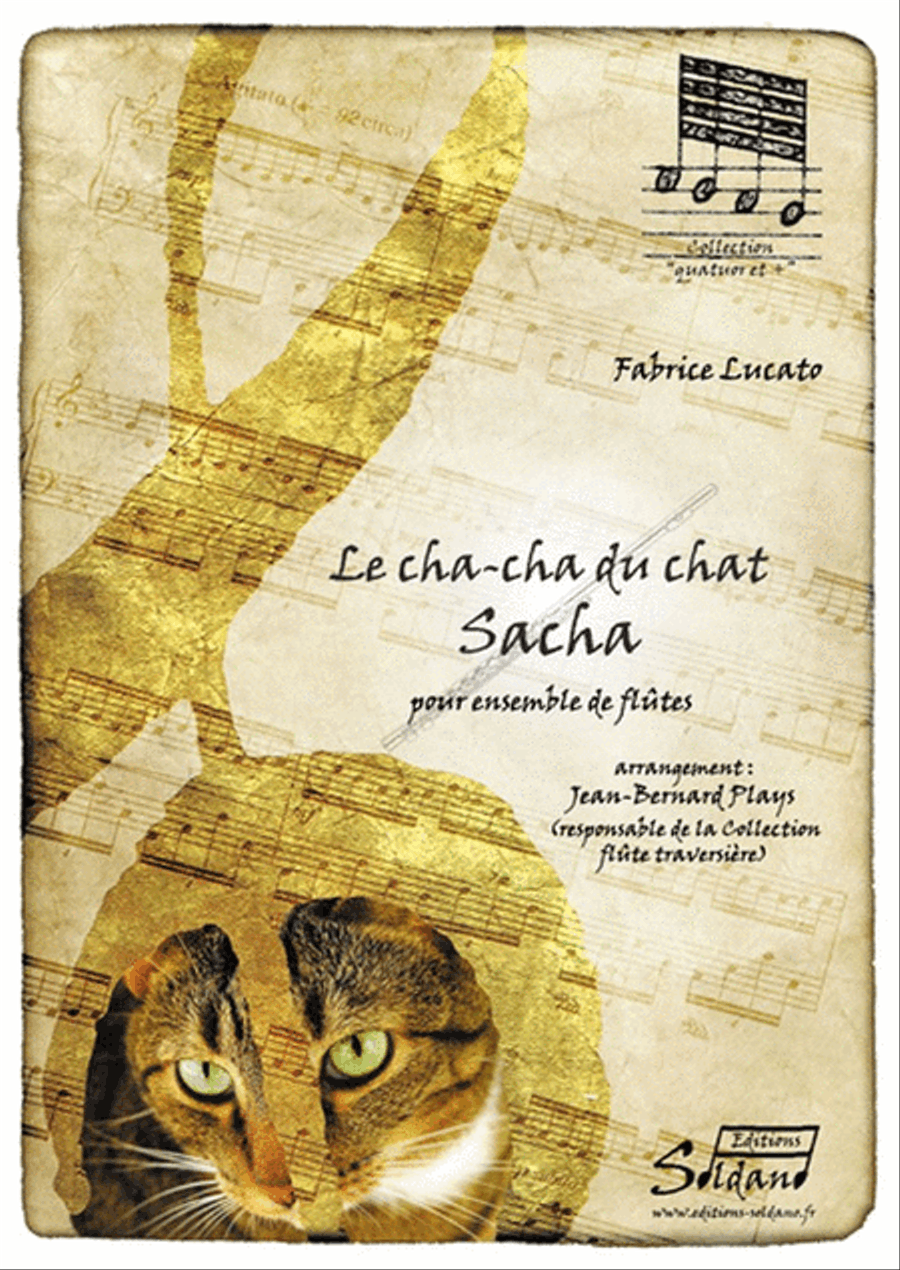 Le Cha-Cha Du Chat Sacha Flute scores gallery preview page 1