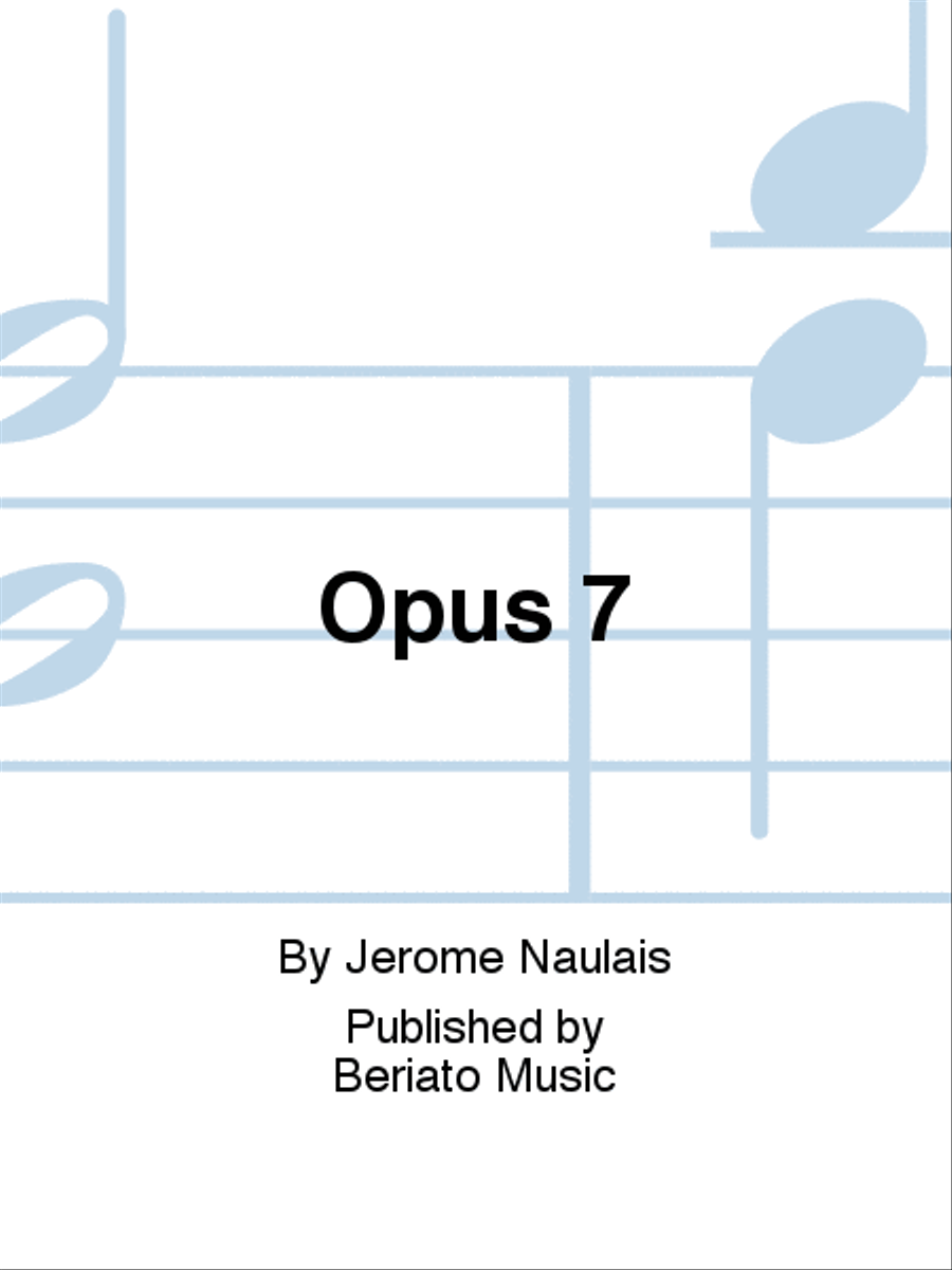Opus 7 Bassoon Solo scores gallery preview page 1