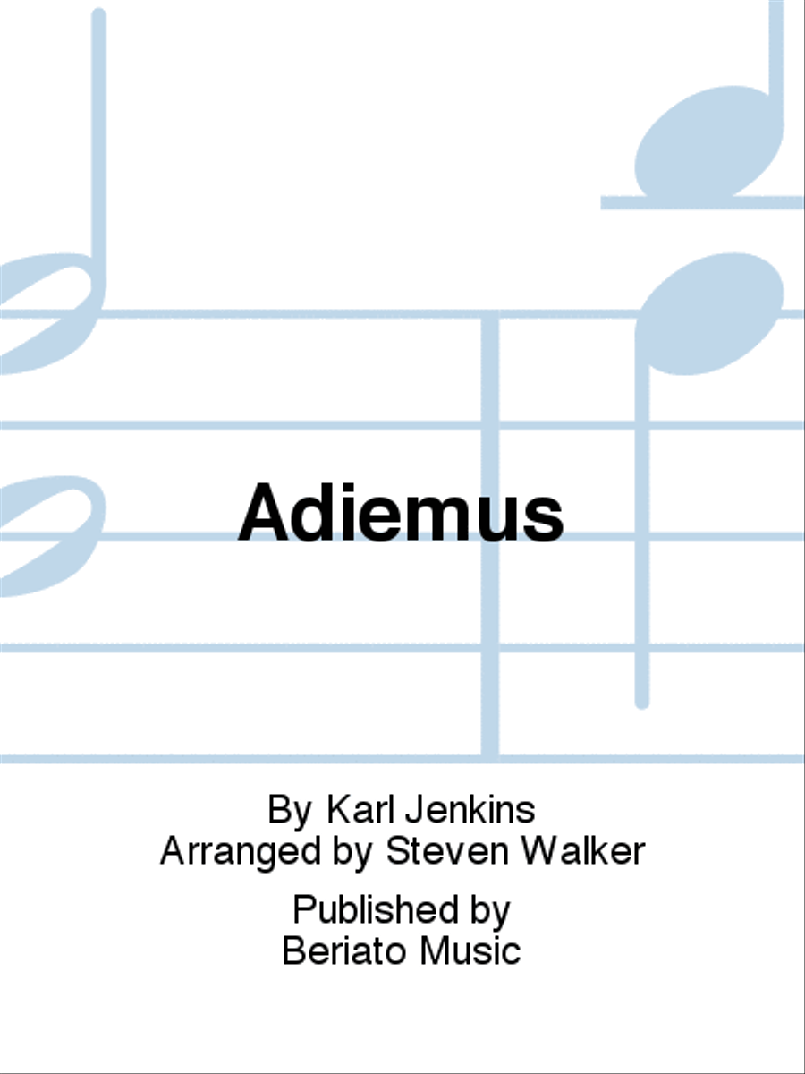 Adiemus Concert Band scores gallery preview page 1