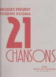 21 Chansons Receuil vol. 1
