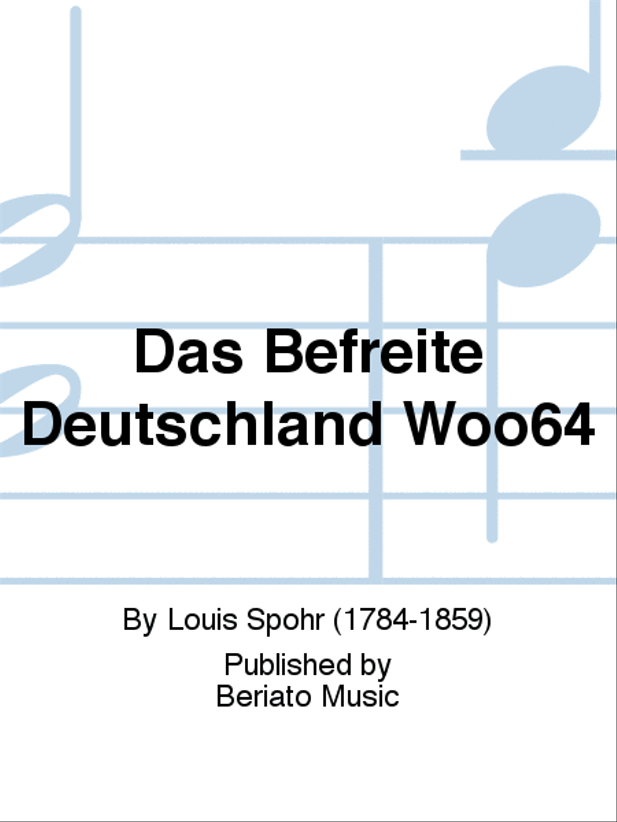Das Befreite Deutschland Woo64 Choir scores gallery preview page 1