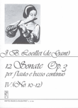 12 Sonate Op. 3, Vol. 4 (No. 10-12)