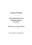Gran Marcha De Los Subsecretarios