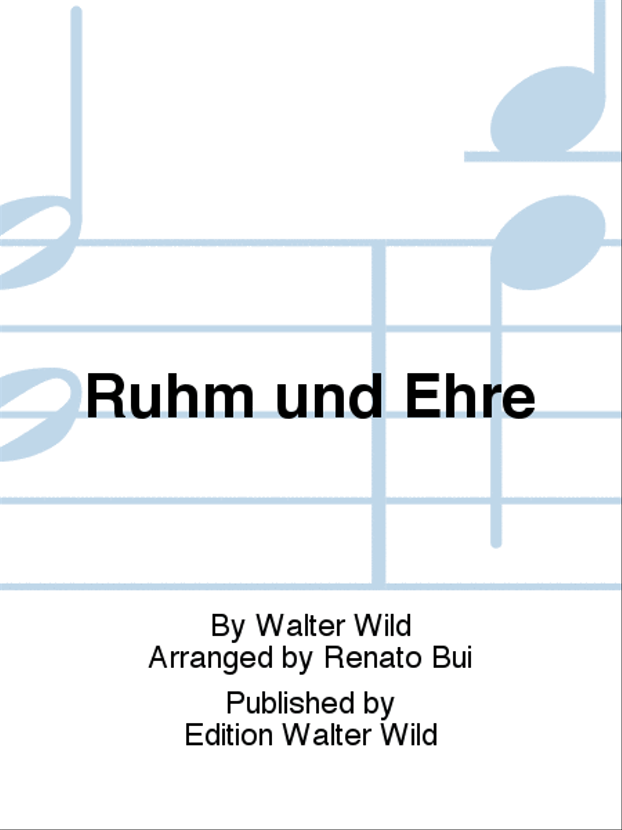 Ruhm und Ehre Accordion scores gallery preview page 1