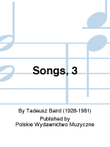 Songs, 3