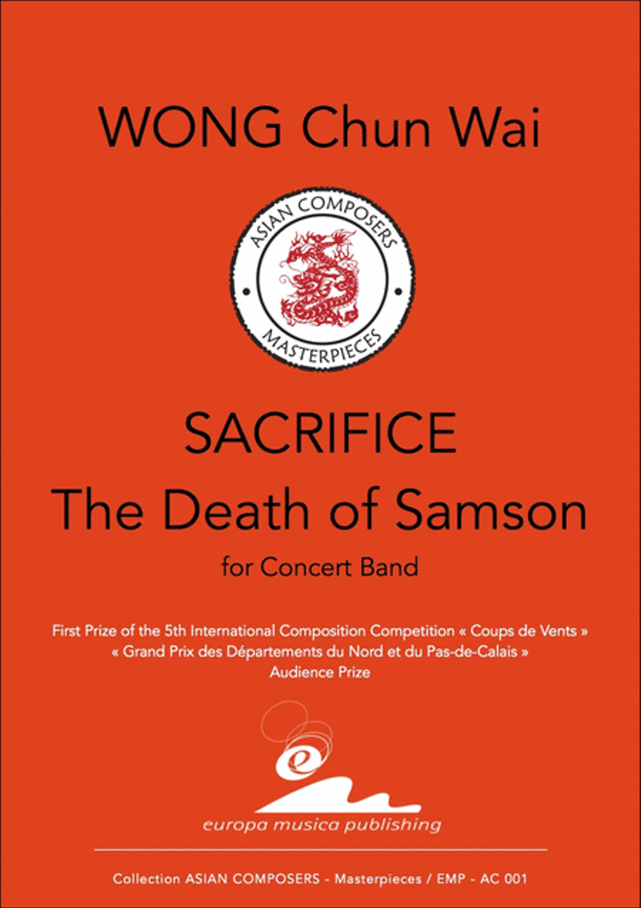 Sacrifice - The Death Of Samson Concert Band scores gallery preview page 1