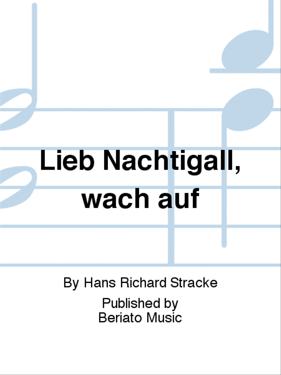 Lieb Nachtigall, wach auf Choir scores gallery preview page 1
