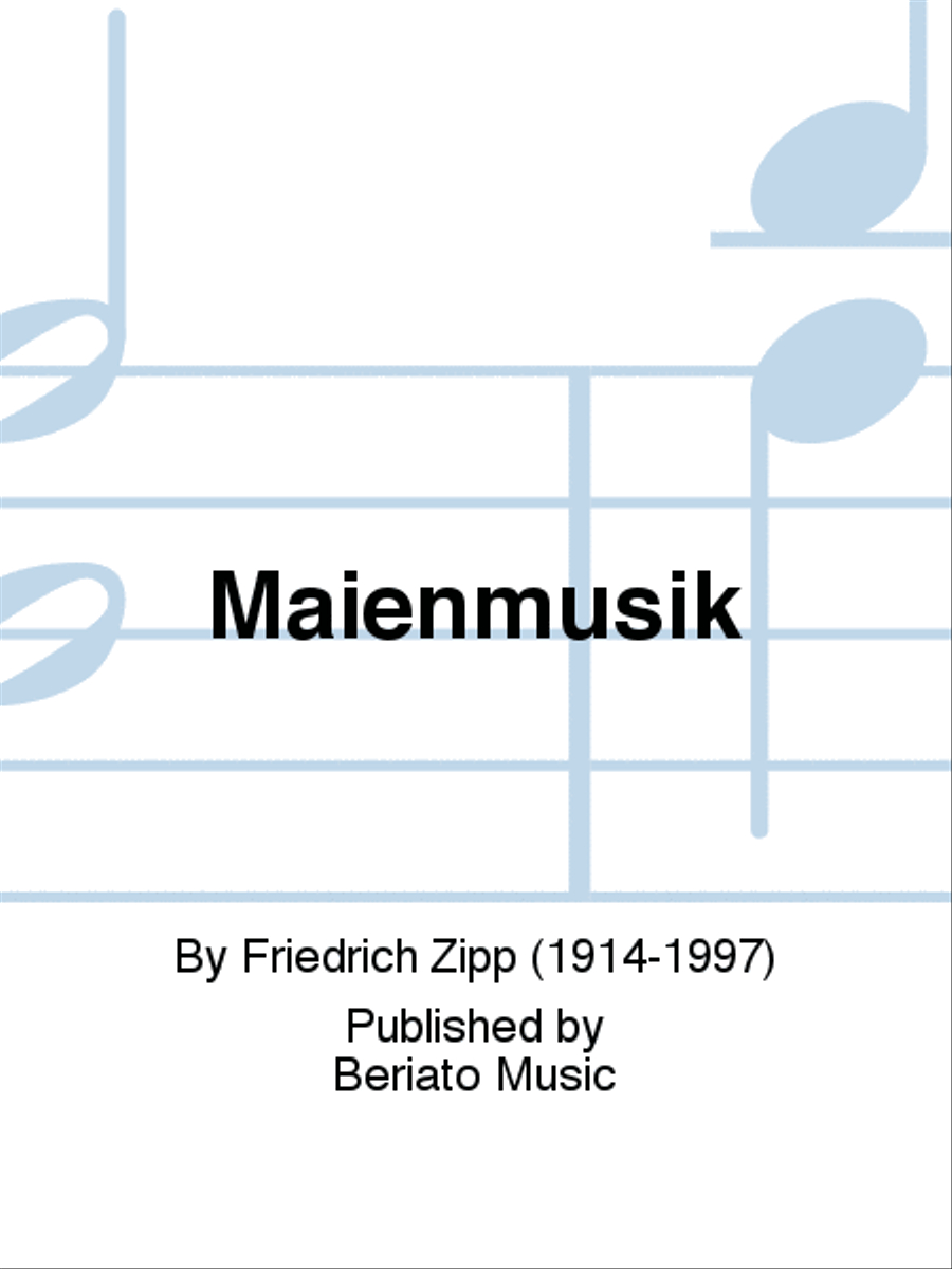 Maienmusik Bassoon scores gallery preview page 1