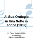 Al Suo Orologio in Una Notte in sonne (1982)