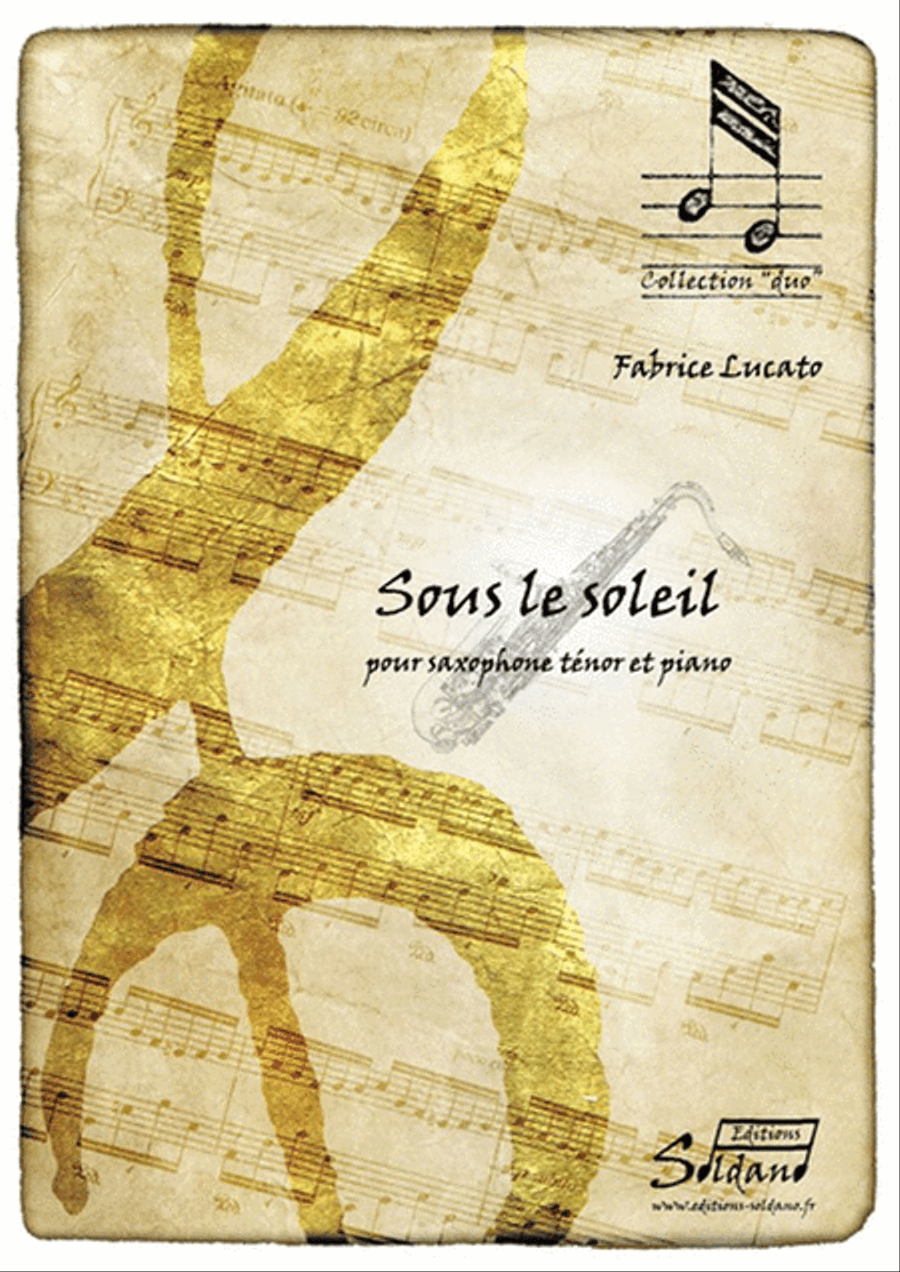 Sous Le Soleil Tenor Saxophone scores gallery preview page 1
