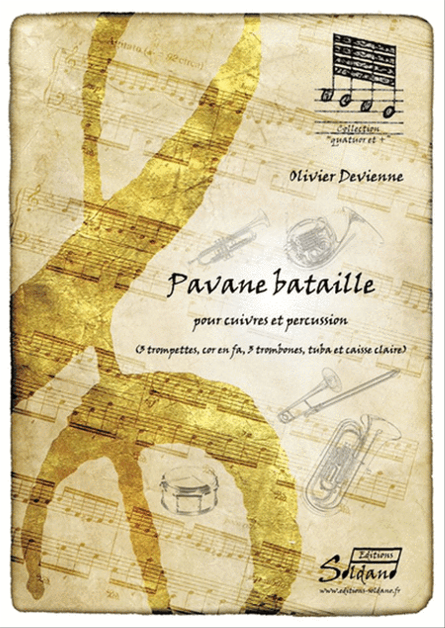 Pavane Bataille Horn scores gallery preview page 1