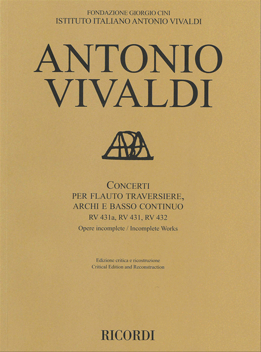 Concerti RV 431a, RV 431, RV 432 Flute scores gallery preview page 1