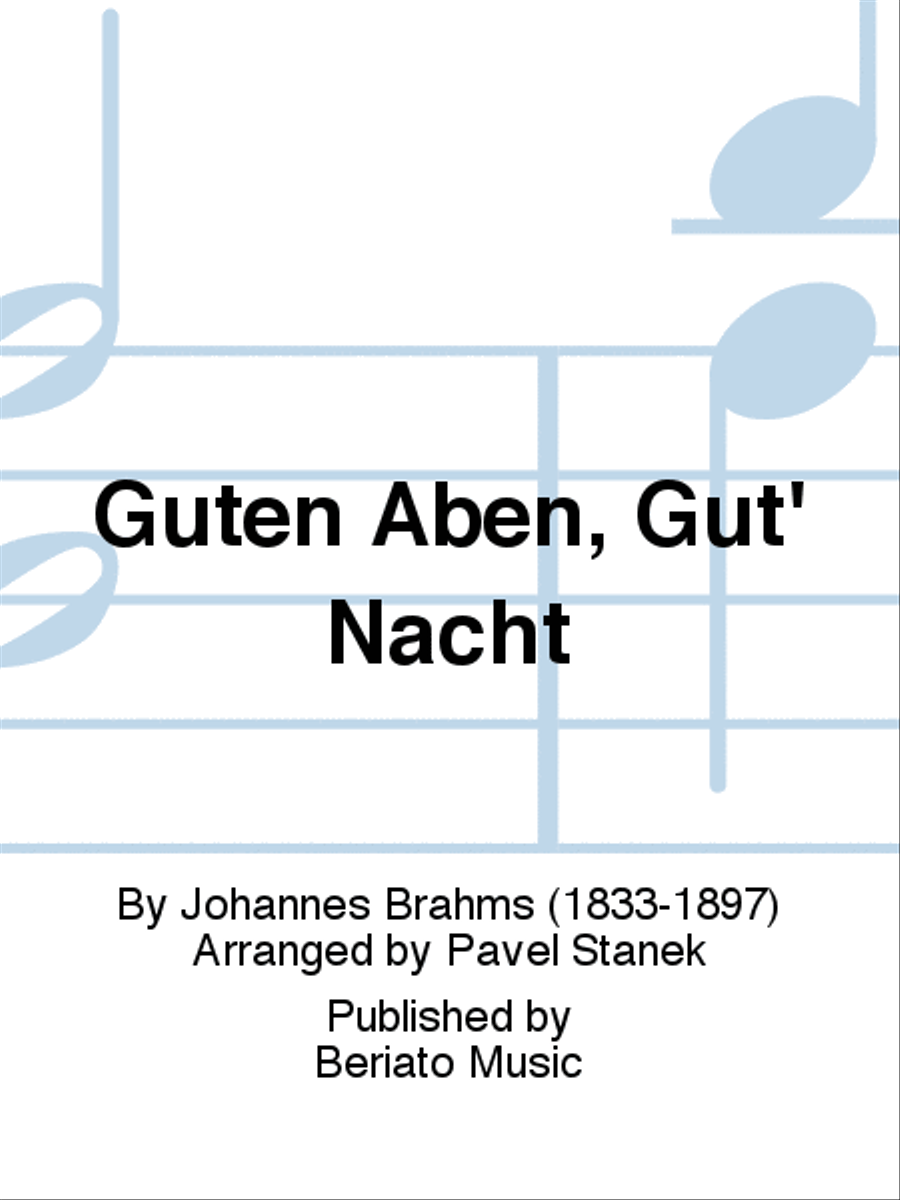 Guten Aben, Gut' Nacht Concert Band scores gallery preview page 1