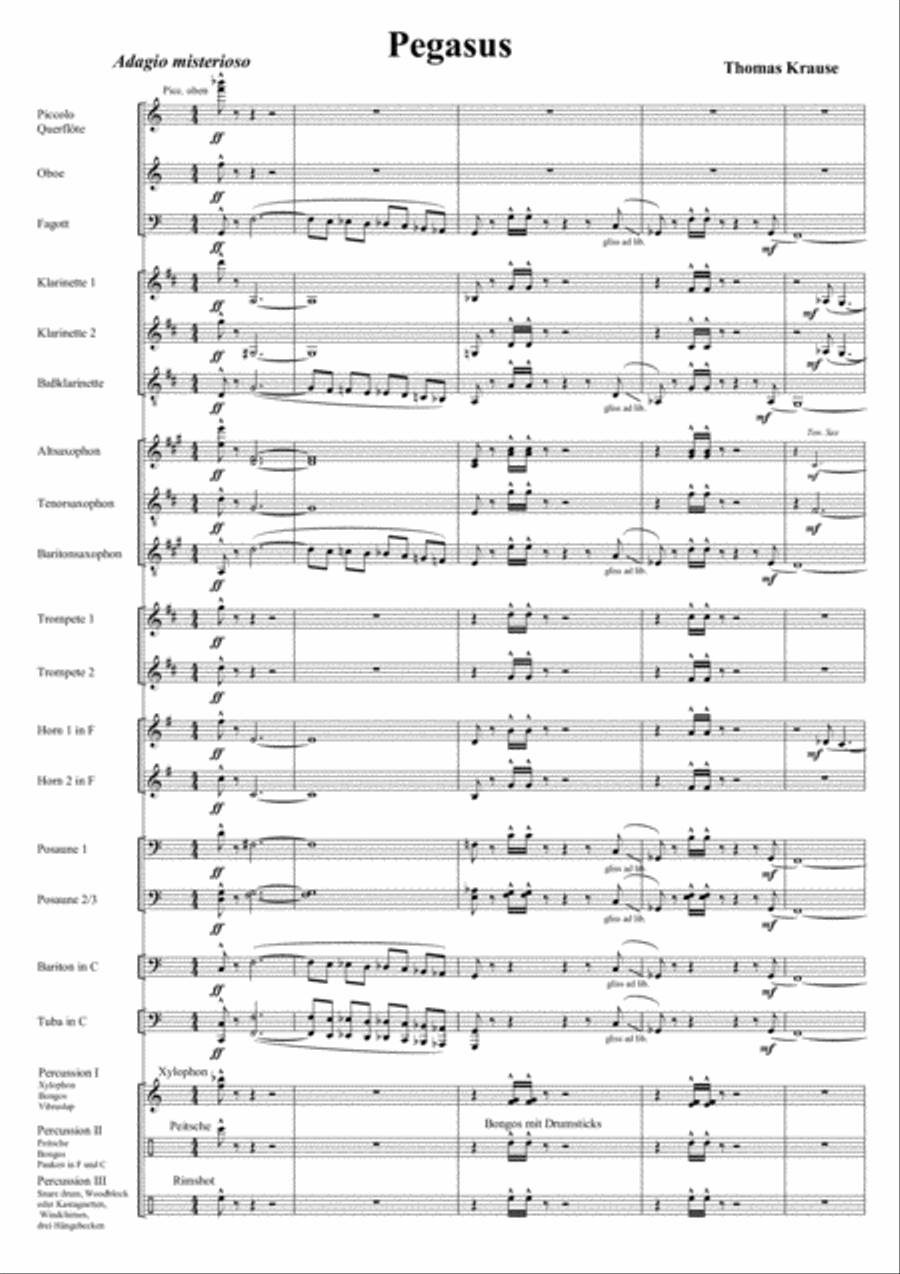 Pegasus Pegasus Concert Band scores gallery preview page 3