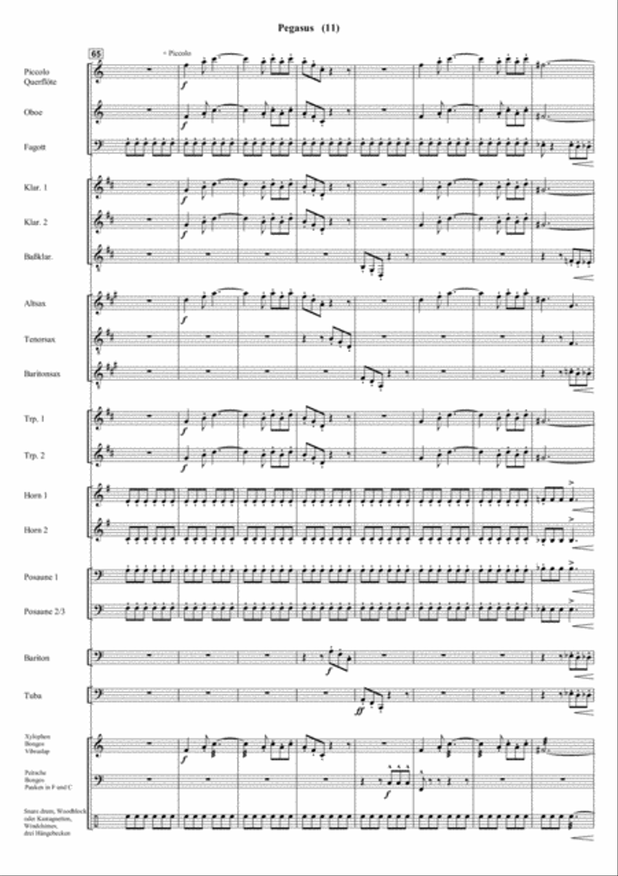 Pegasus Pegasus Concert Band scores gallery preview page 12