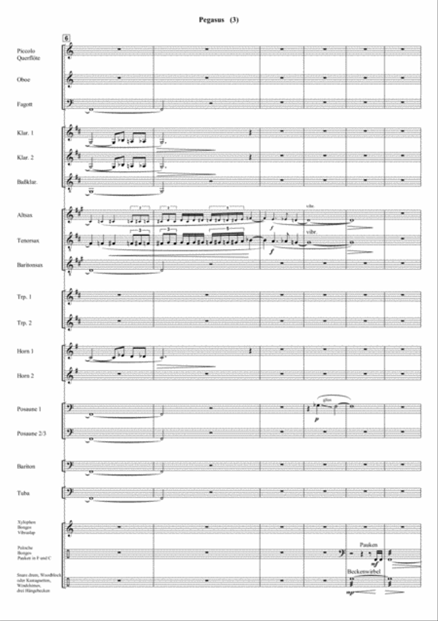 Pegasus Pegasus Concert Band scores gallery preview page 4