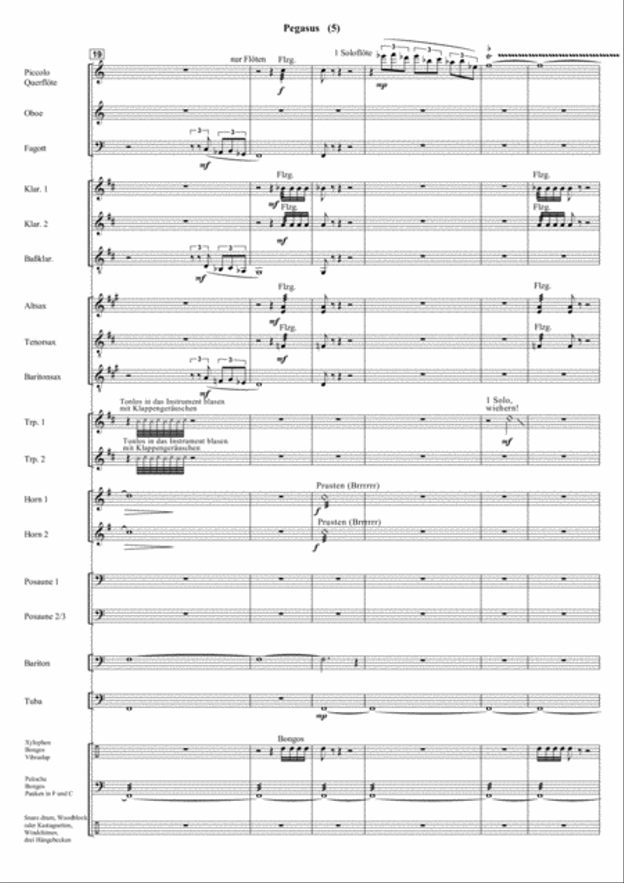 Pegasus Pegasus Concert Band scores gallery preview page 6