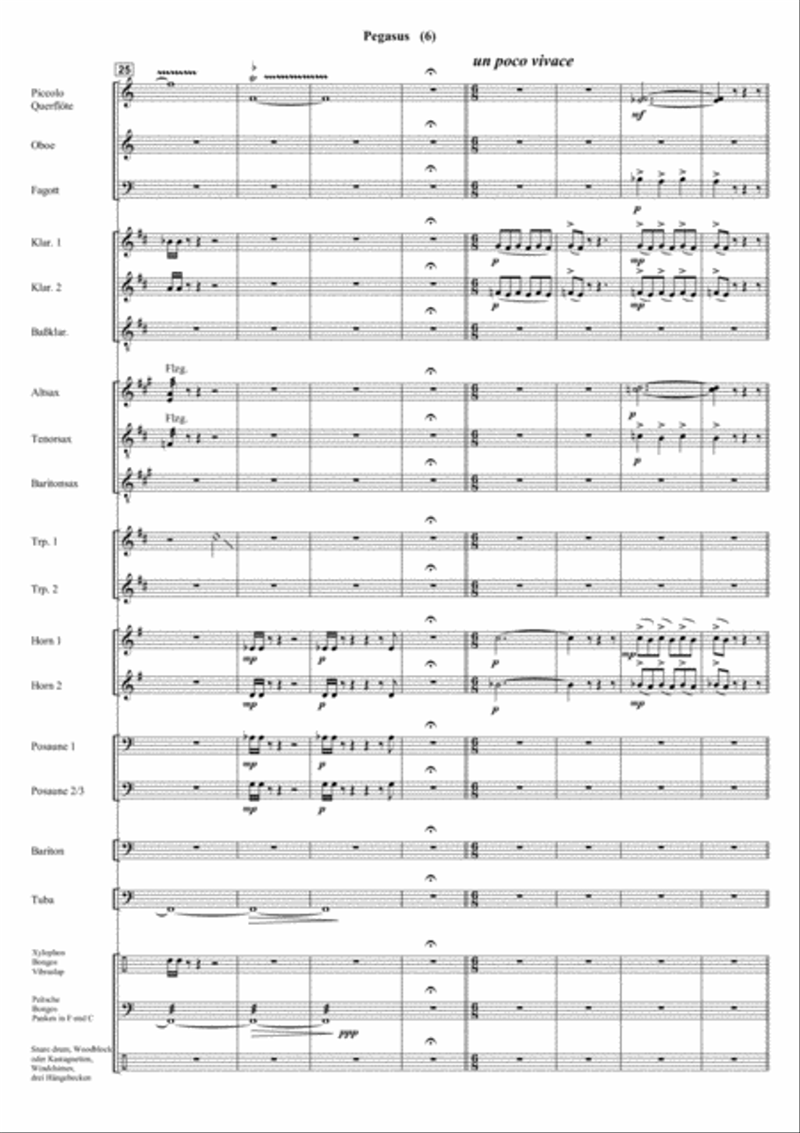 Pegasus Pegasus Concert Band scores gallery preview page 7