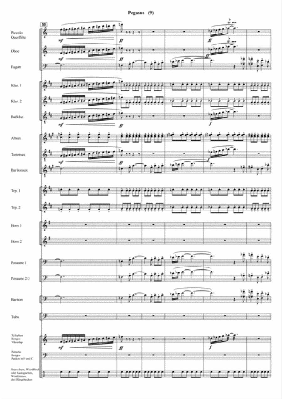 Pegasus Pegasus Concert Band scores gallery preview page 10