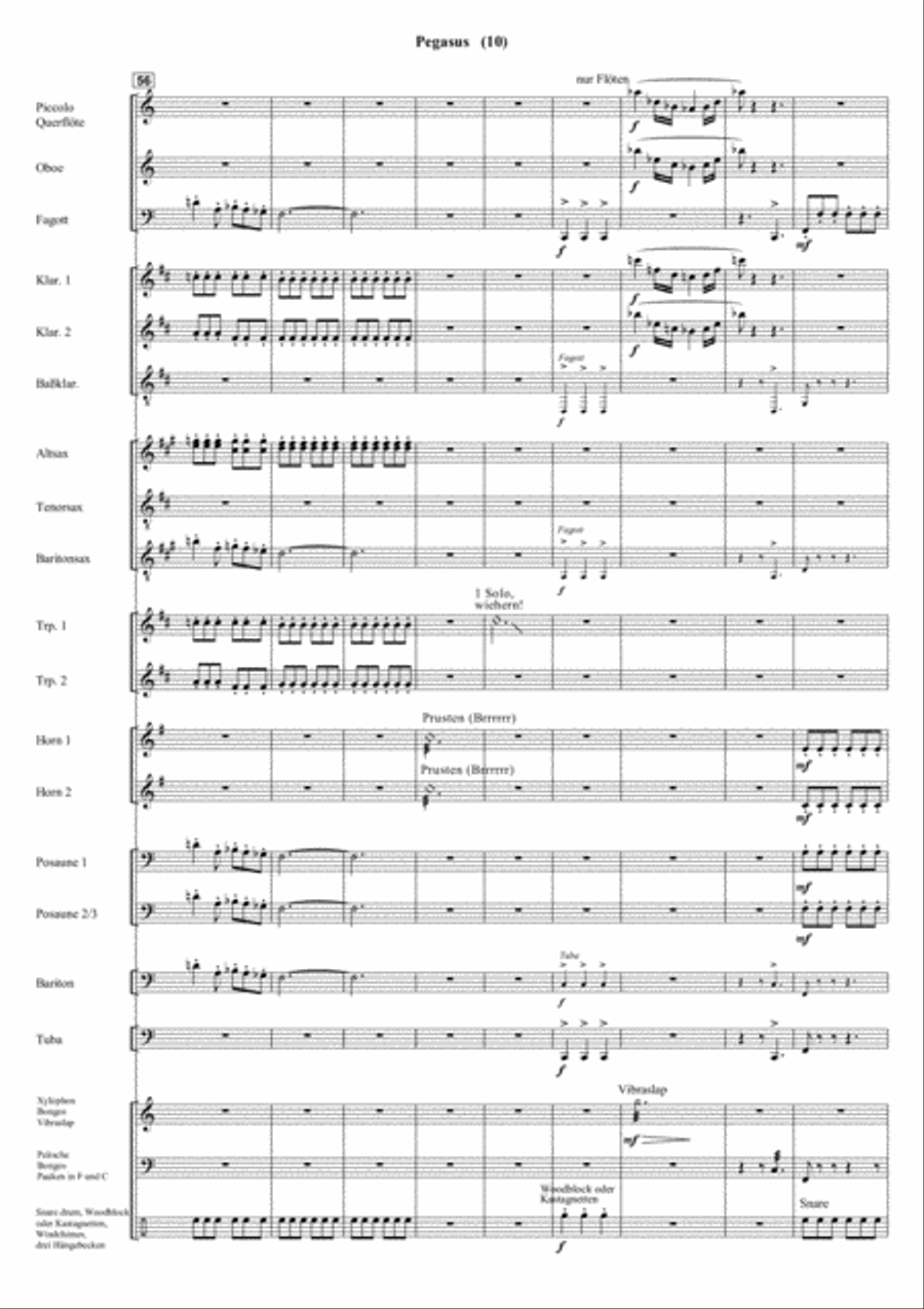 Pegasus Pegasus Concert Band scores gallery preview page 11