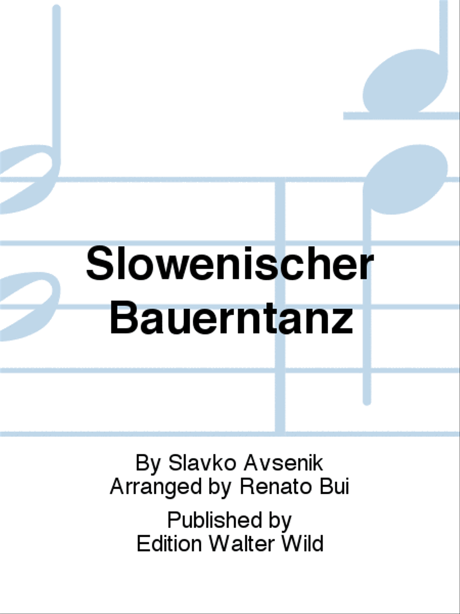 Slowenischer Bauerntanz Accordion scores gallery preview page 1