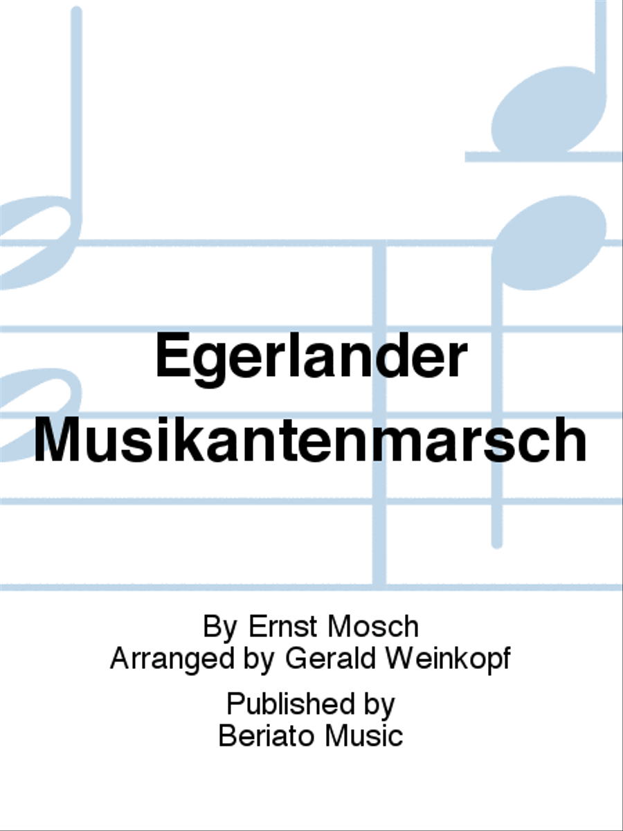 Egerländer Musikantenmarsch Concert Band scores gallery preview page 1