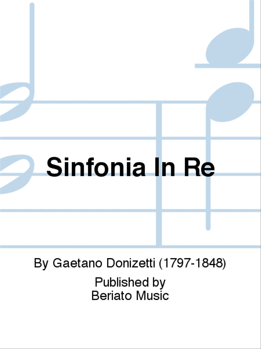 Sinfonia In Re Piano Solo scores gallery preview page 1