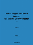Konzert für Violine und Orchester