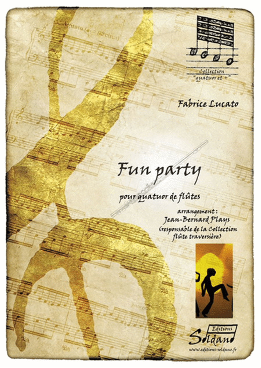 Fun Party Flute Quartet scores gallery preview page 1