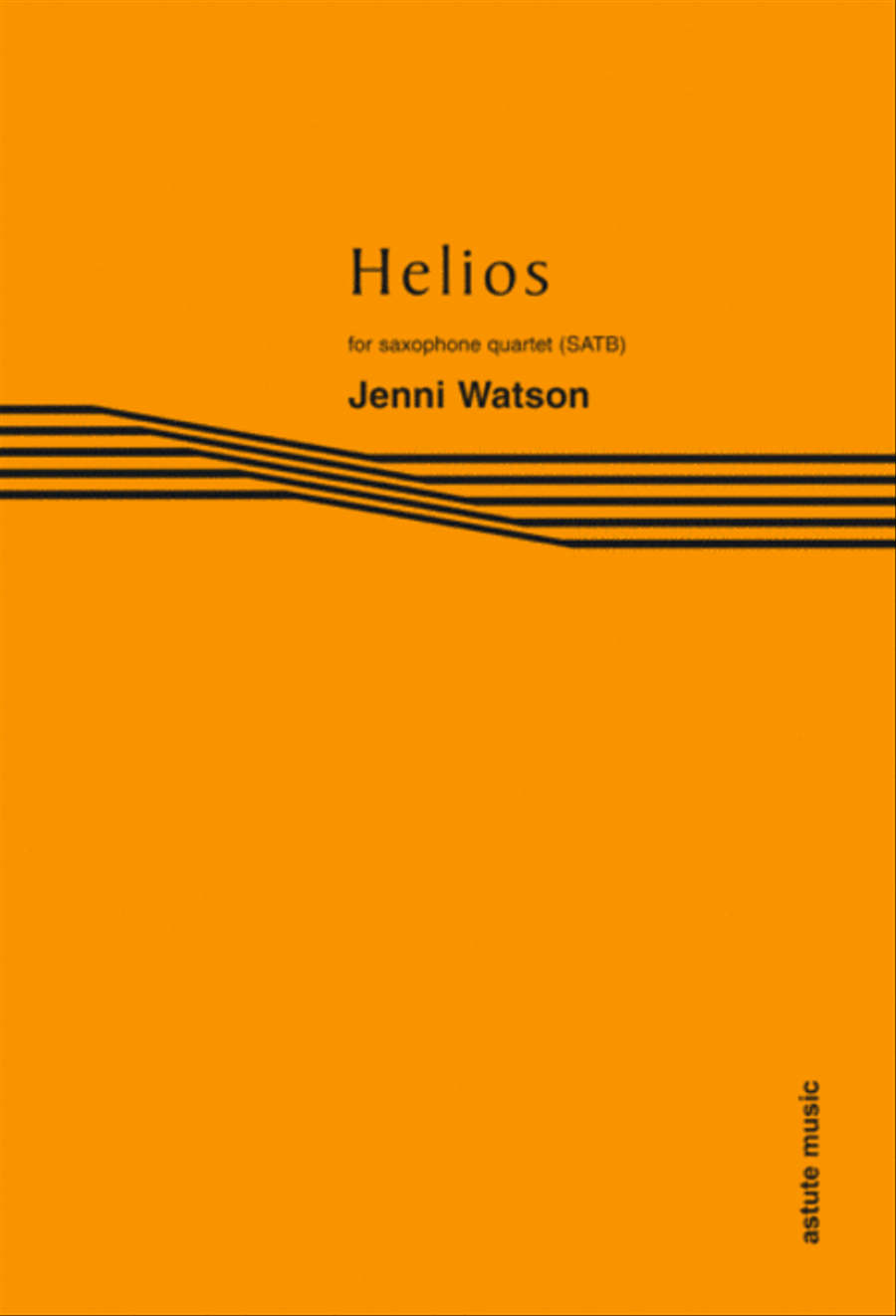 Helios Saxophone Quartet scores gallery preview page 1