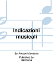 Indicazioni musicali