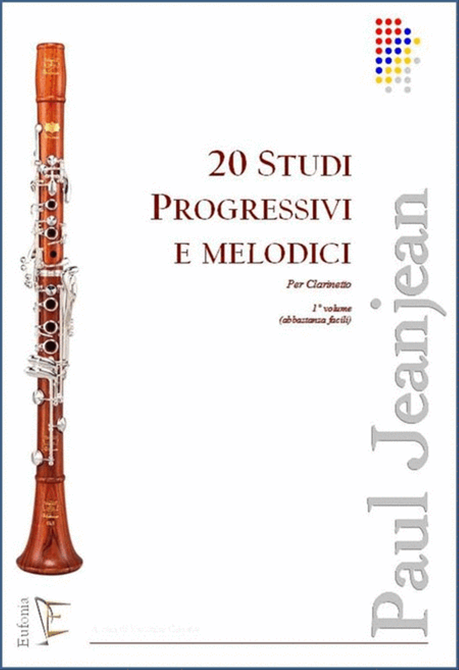 20 Studi Progressive e Melodici Clarinet Solo scores gallery preview page 1
