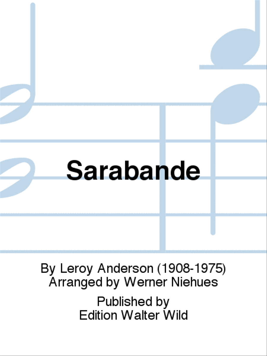 Sarabande Accordion scores gallery preview page 1