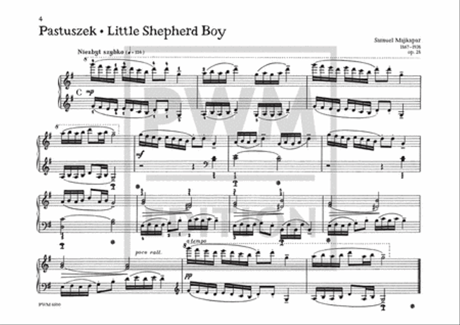 Biriulki for Piano Op. 28 Piano Solo scores gallery preview page 2