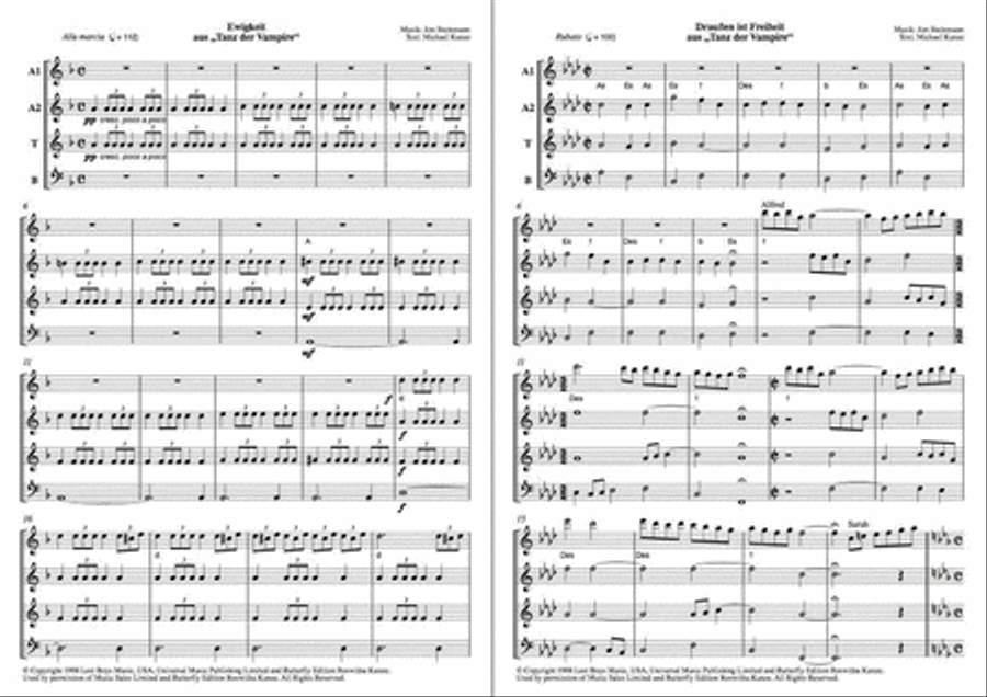 Tanz Der Vampire 4-Part scores gallery preview page 2