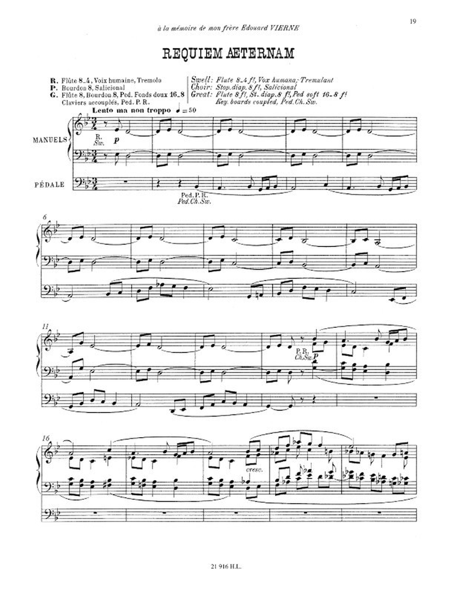 Pièces de fantaisie Op.51 suite n°1 Pièces de fantaisie Op.51 suite n°1 Organ Solo scores gallery preview page 5