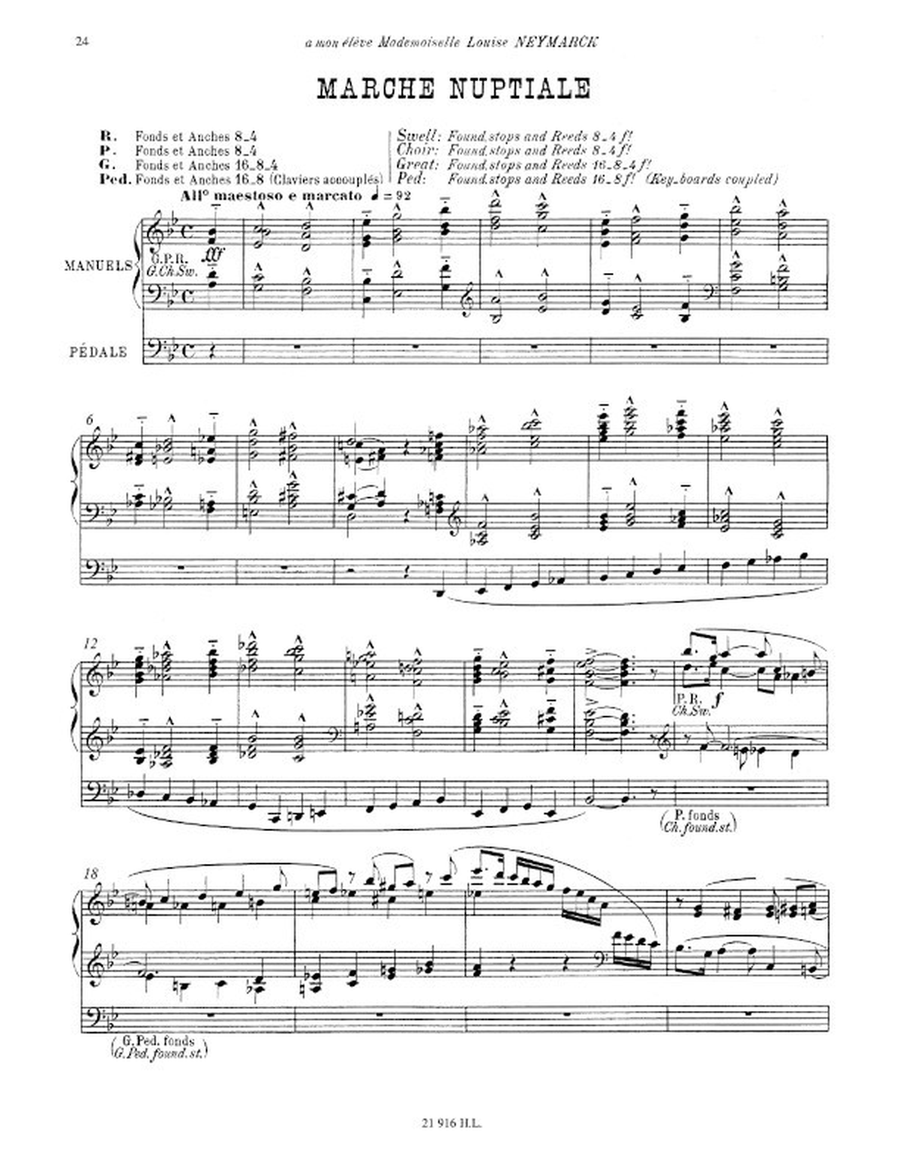 Pièces de fantaisie Op.51 suite n°1 Pièces de fantaisie Op.51 suite n°1 Organ Solo scores gallery preview page 6