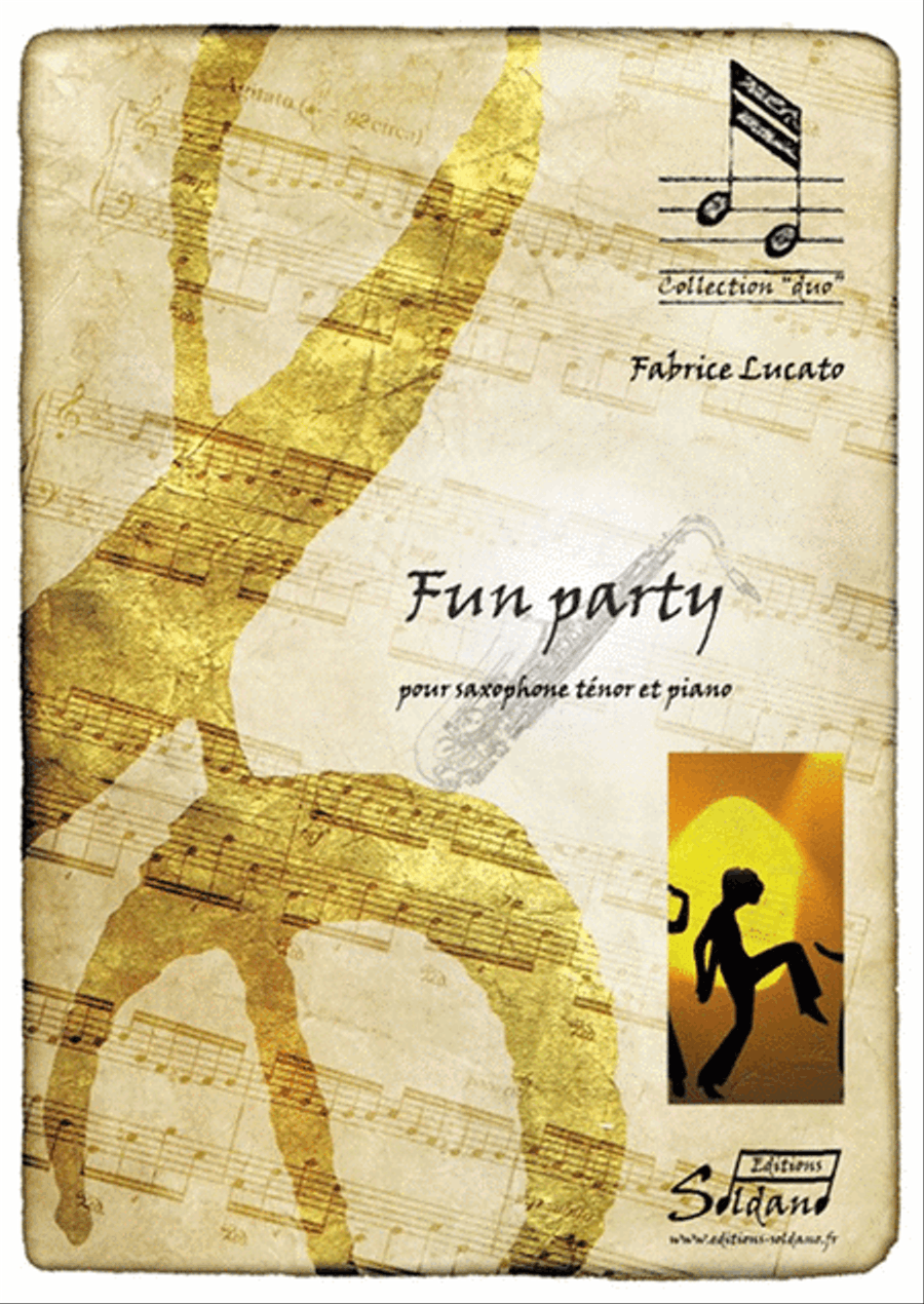 Fun Party Tenor Saxophone scores gallery preview page 1