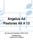 Angelus Ad Pastores Ait A 12