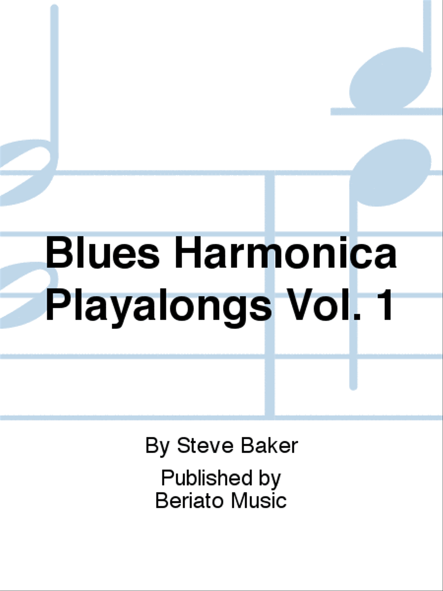 Blues Harmonica Playalongs Vol. 1 Harmonica scores gallery preview page 1