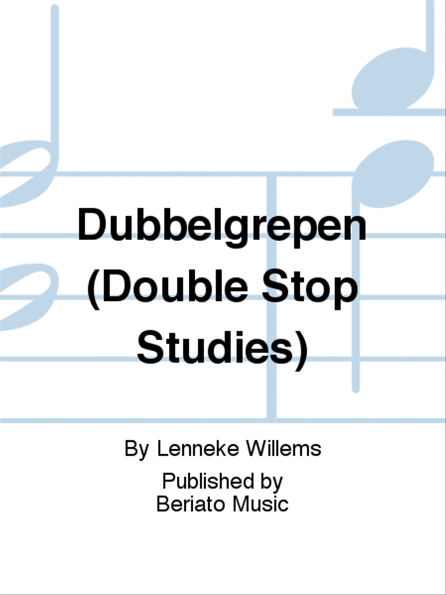 Dubbelgrepen (Double Stop Studies) Violin Solo scores gallery preview page 1