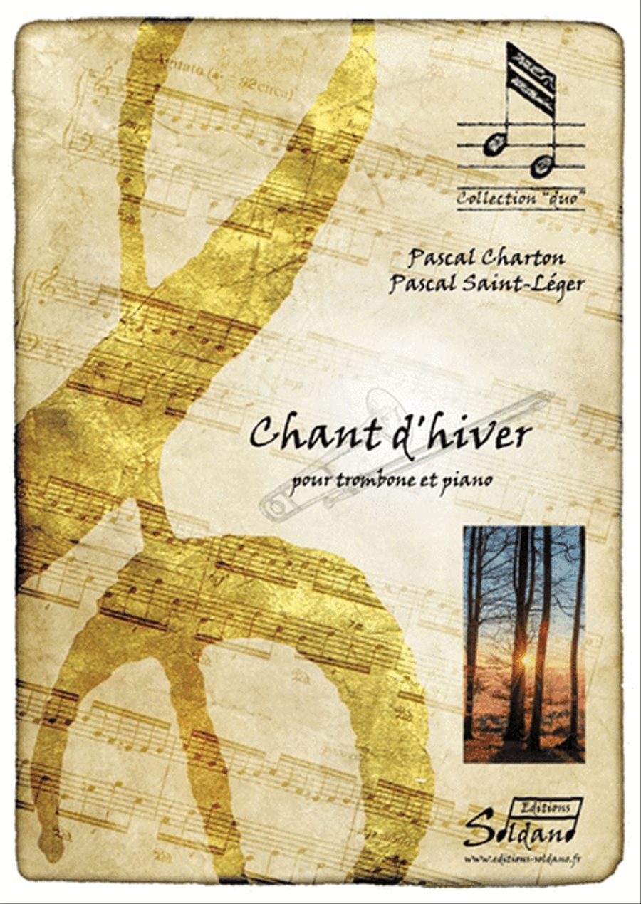 Chant d'Hiver Piano Accompaniment scores gallery preview page 1