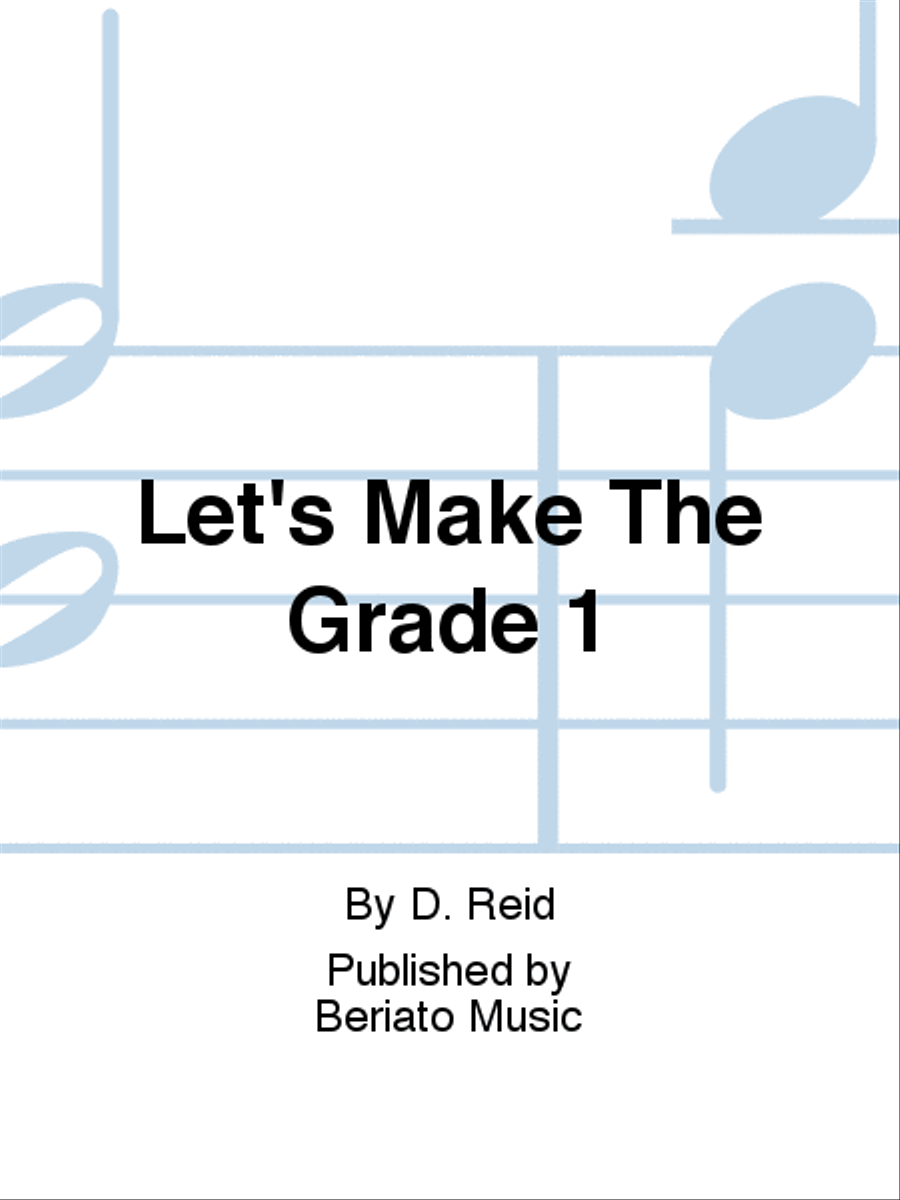 Let's Make The Grade 1 Alto Recorder scores gallery preview page 1