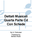 Dettati Musicali Quarta Parte Cd Con Schede