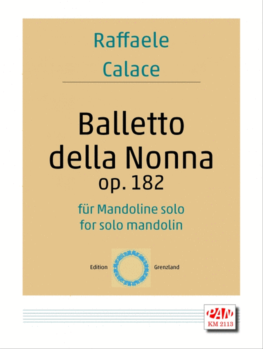 Balletto Delle Nonna Op. 182 Mandolin scores gallery preview page 1